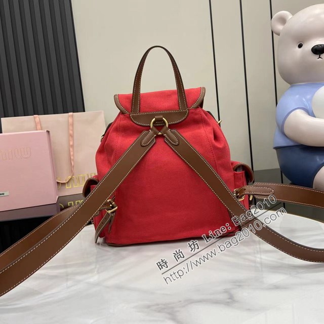 MIU MIU專櫃繆繆最新款背包女士雙肩包 jh2730型號：5BZ042